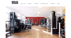 Desktop Screenshot of medextraining.ch