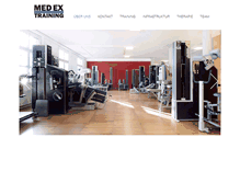 Tablet Screenshot of medextraining.ch